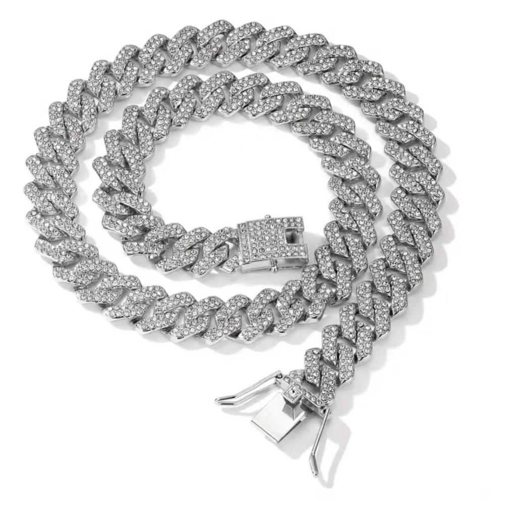 Iced Out Cuban Link Chain